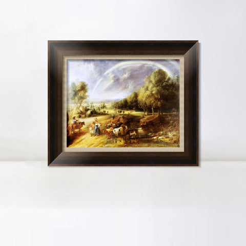 INVIN ART Framed Canvas Art Giclee Print Series#105 by Peter Paul Rubens Wall Art Living Room Home Office Decorations