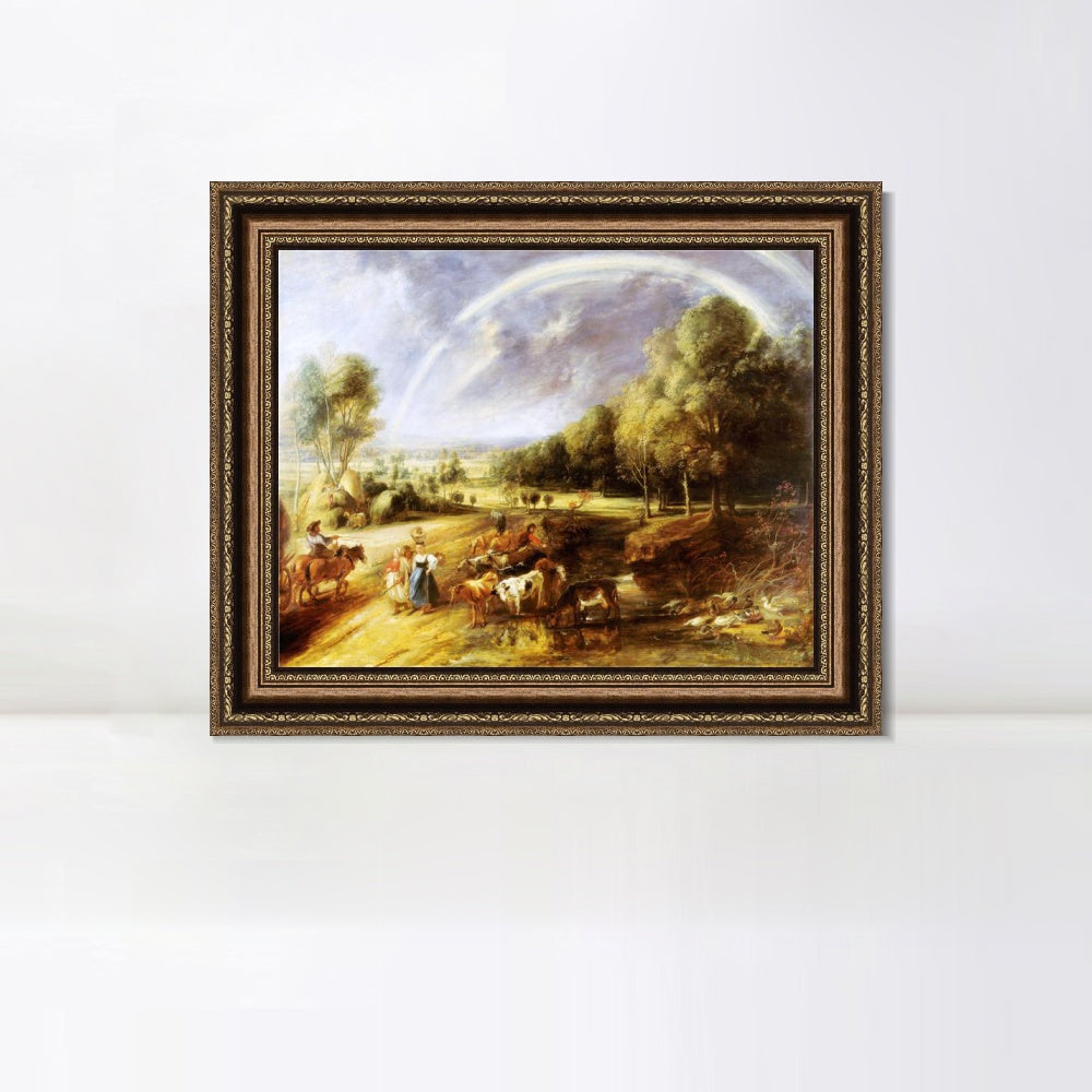 INVIN ART Framed Canvas Art Giclee Print Series#105 by Peter Paul Rubens Wall Art