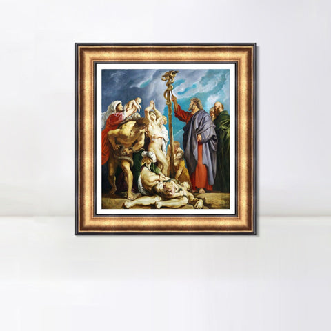 INVIN ART Framed Canvas Art Giclee Print Series#106 by Peter Paul Rubens Wall Art Living Room Home Office Decorations