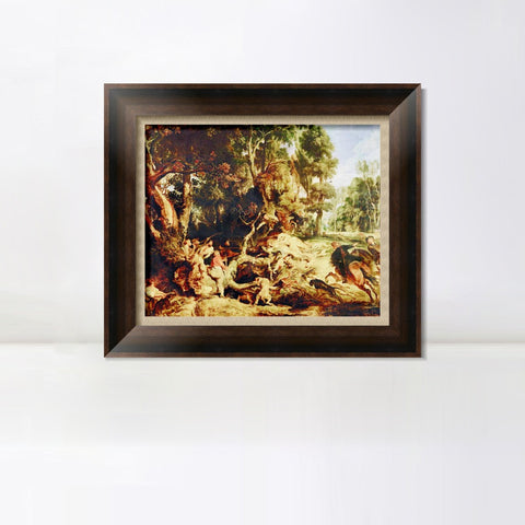 INVIN ART Framed Canvas Art Giclee Print Series#109 by Peter Paul Rubens Wall Art Living Room Home Office Decorations