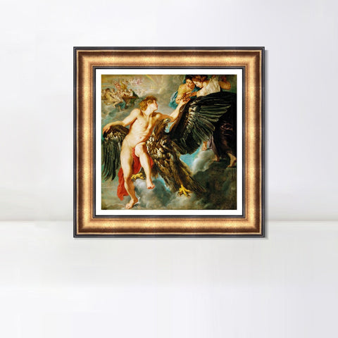 INVIN ART Framed Canvas Art Giclee Print Series#110 by Peter Paul Rubens Wall Art Living Room Home Office Decorations