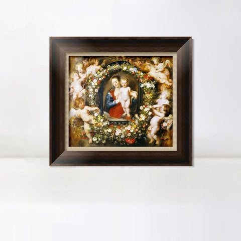 INVIN ART Framed Canvas Art Giclee Print Series#111 by Peter Paul Rubens Wall Art Living Room Home Office Decorations