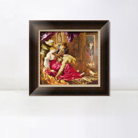 INVIN ART Framed Canvas Art Giclee Print Series#112 by Peter Paul Rubens Wall Art Living Room Home Office Decorations