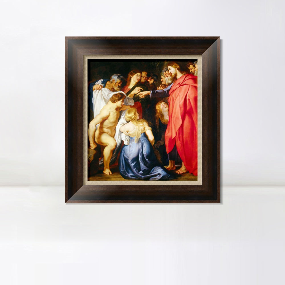 INVIN ART Framed Canvas Art Giclee Print Series#114 by Peter Paul Rubens Wall Art