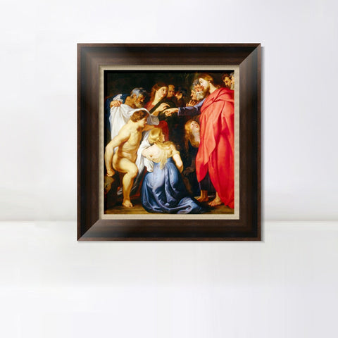 INVIN ART Framed Canvas Art Giclee Print Series#114 by Peter Paul Rubens Wall Art Living Room Home Office Decorations