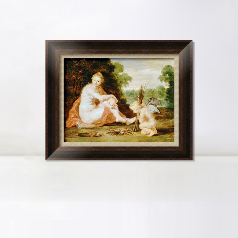 INVIN ART Framed Canvas Art Giclee Print Series#115 by Peter Paul Rubens Wall Art