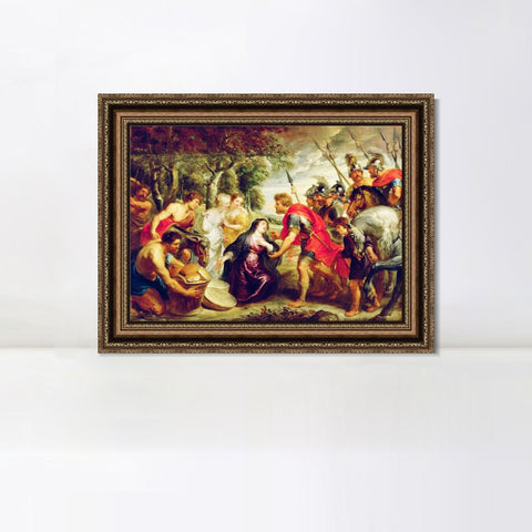 INVIN ART Framed Canvas Art Giclee Print Series#116 by Peter Paul Rubens Wall Art Living Room Home Office Decorations