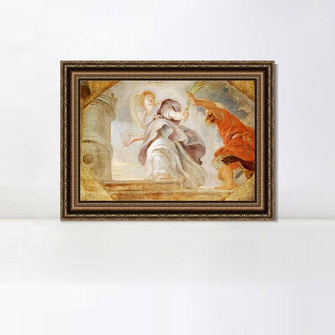 INVIN ART Framed Canvas Art Giclee Print Series#118 by Peter Paul Rubens Wall Art Living Room Home Office Decorations