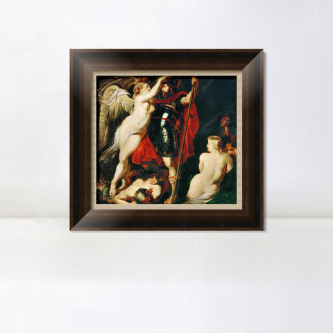 INVIN ART Framed Canvas Art Giclee Print Series#119 by Peter Paul Rubens Wall Art Living Room Home Office Decorations