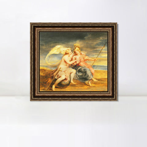 INVIN ART Framed Canvas Art Giclee Print Series#120 by Peter Paul Rubens Wall Art Living Room Home Office Decorations