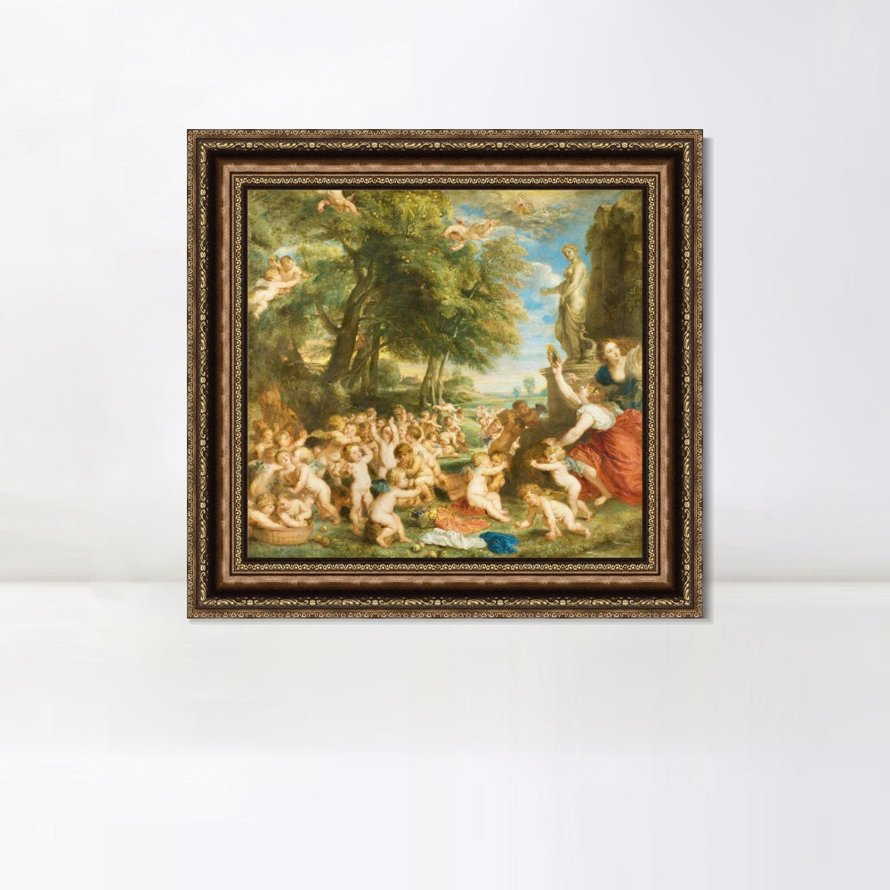 INVIN ART Framed Canvas Art Giclee Print Series#121 by Peter Paul Rubens Wall Art