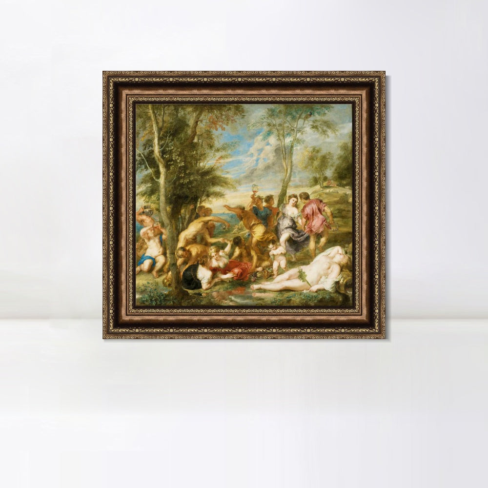 INVIN ART Framed Canvas Art Giclee Print Series#125 by Peter Paul Rubens Wall Art