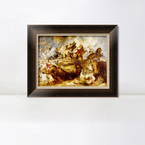 INVIN ART Framed Canvas Art Giclee Print Series#127 by Peter Paul Rubens Wall Art Living Room Home Office Decorations