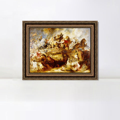 INVIN ART Framed Canvas Art Giclee Print Series#127 by Peter Paul Rubens Wall Art Living Room Home Office Decorations