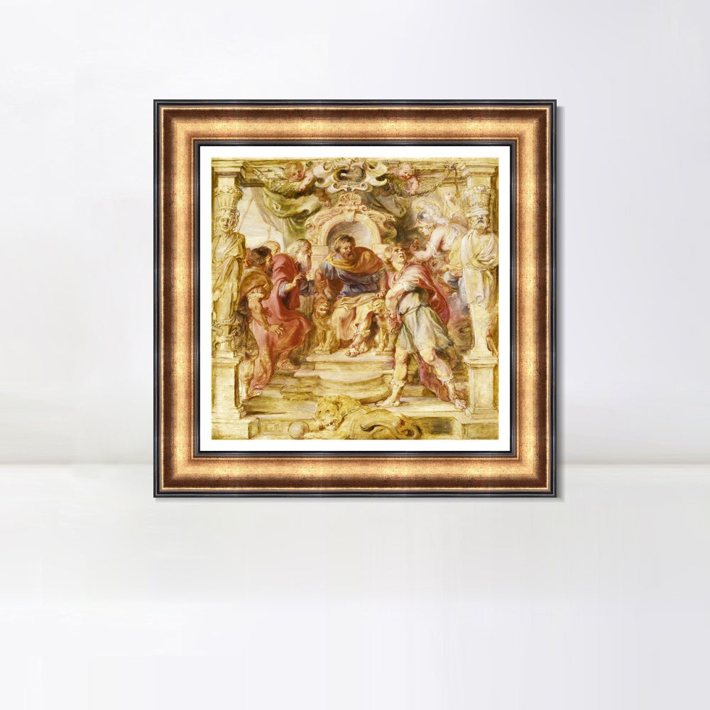 INVIN ART Framed Canvas Art Giclee Print Series#128 by Peter Paul Rubens Wall Art
