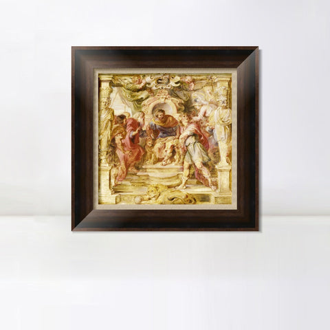 INVIN ART Framed Canvas Art Giclee Print Series#128 by Peter Paul Rubens Wall Art Living Room Home Office Decorations