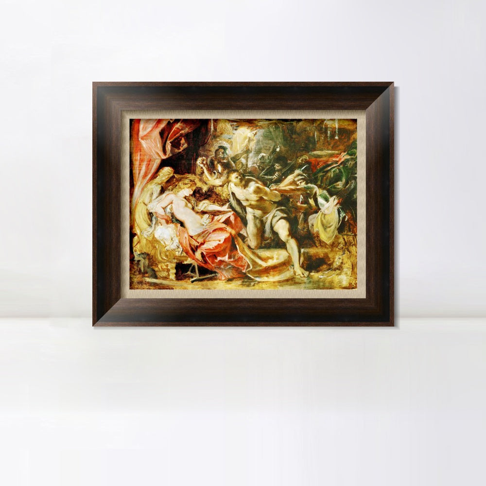 INVIN ART Framed Canvas Art Giclee Print Series#129 by Peter Paul Rubens Wall Art