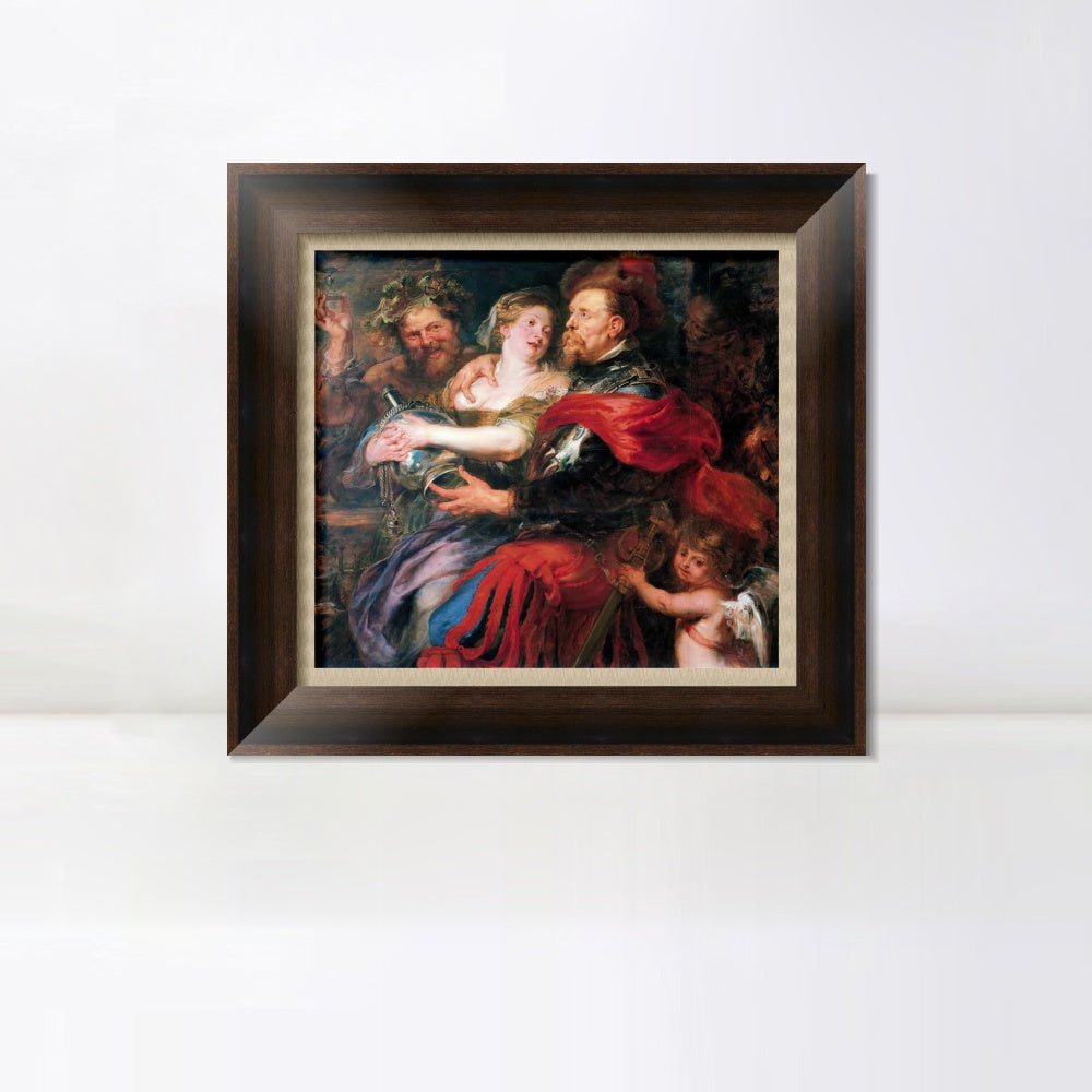 INVIN ART Framed Canvas Art Giclee Print Series#131 by Peter Paul Rubens Wall Art