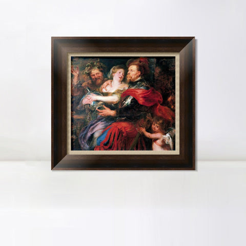 INVIN ART Framed Canvas Art Giclee Print Series#131 by Peter Paul Rubens Wall Art Living Room Home Office Decorations