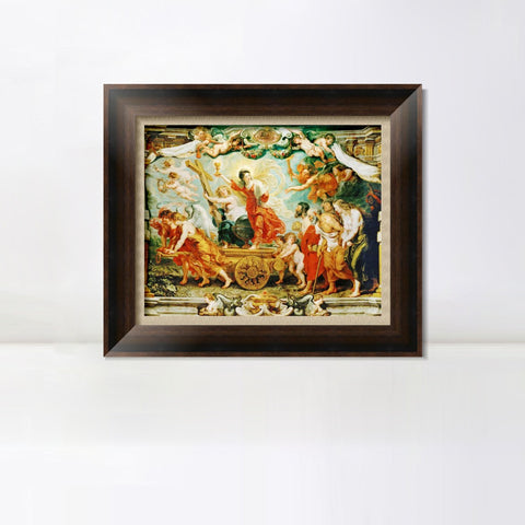 INVIN ART Framed Canvas Art Giclee Print Series#133 by Peter Paul Rubens Wall Art Living Room Home Office Decorations