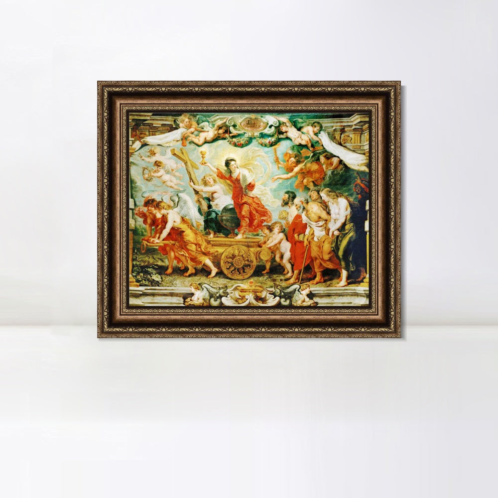 INVIN ART Framed Canvas Art Giclee Print Series#133 by Peter Paul Rubens Wall Art