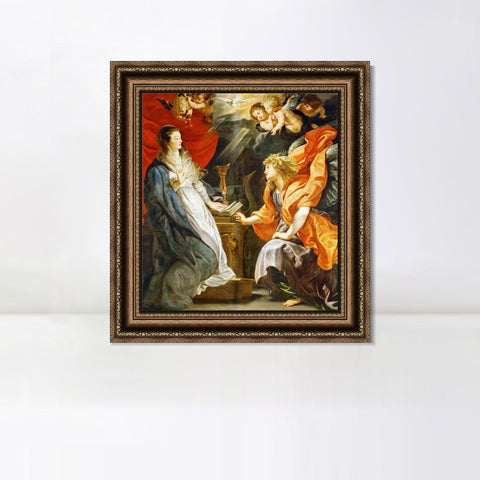 INVIN ART Framed Canvas Art Giclee Print Series#134 by Peter Paul Rubens Wall Art Living Room Home Office Decorations