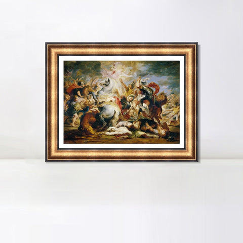 INVIN ART Framed Canvas Art Giclee Print Series#135 by Peter Paul Rubens Wall Art Living Room Home Office Decorations