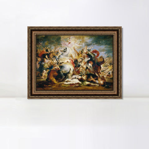 INVIN ART Framed Canvas Art Giclee Print Series#135 by Peter Paul Rubens Wall Art Living Room Home Office Decorations
