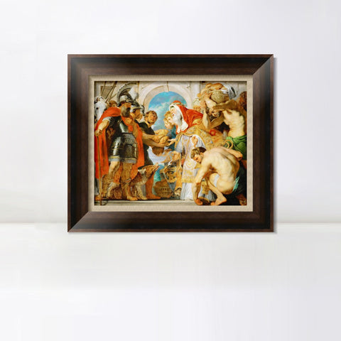 INVIN ART Framed Canvas Art Giclee Print Series#136 by Peter Paul Rubens Wall Art Living Room Home Office Decorations