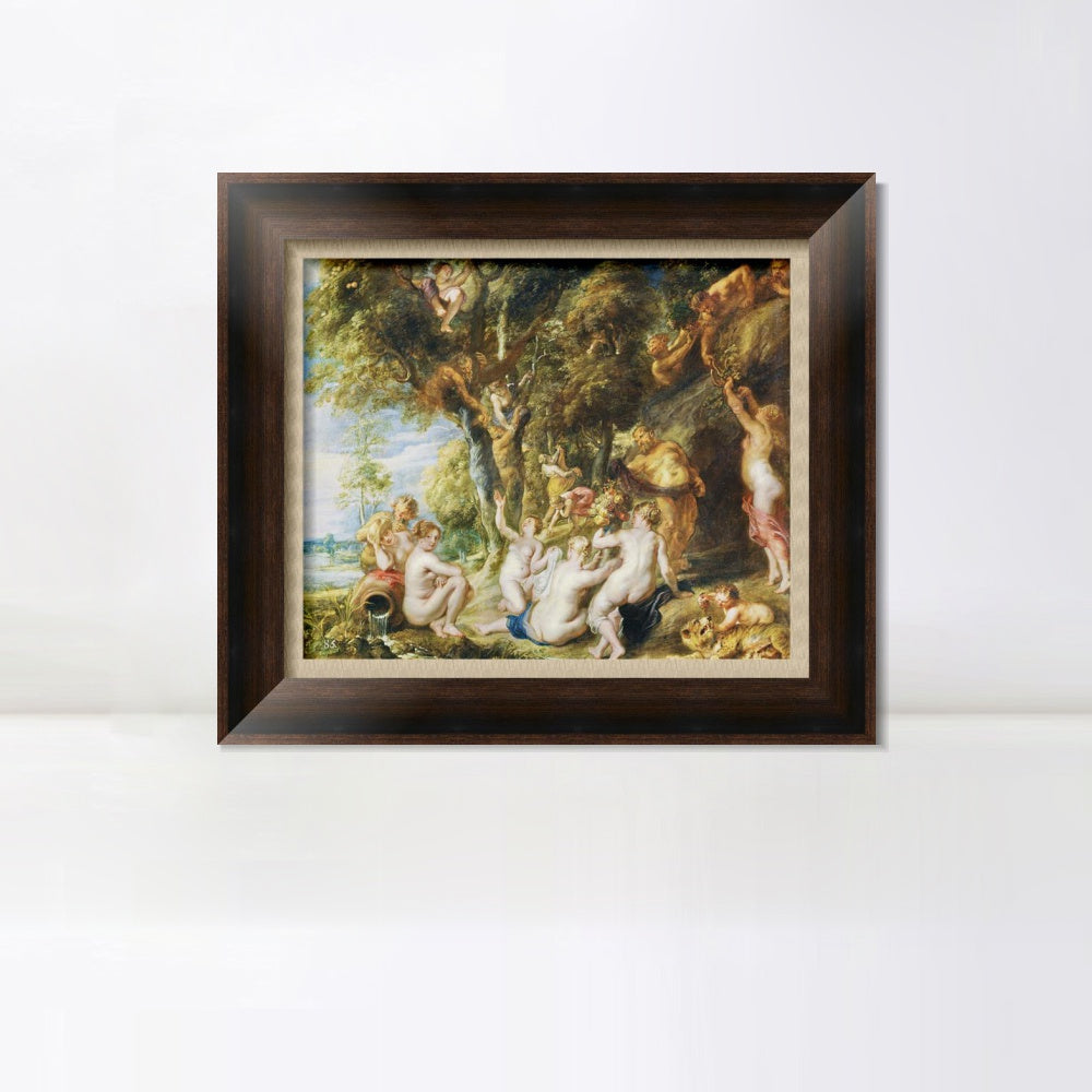 INVIN ART Framed Canvas Art Giclee Print Series#137 by Peter Paul Rubens Wall Art