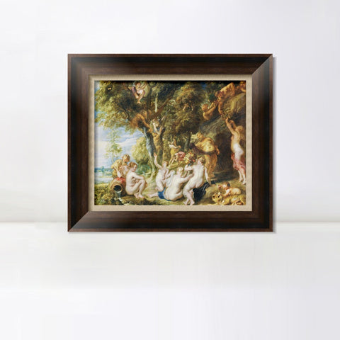 INVIN ART Framed Canvas Art Giclee Print Series#137 by Peter Paul Rubens Wall Art Living Room Home Office Decorations