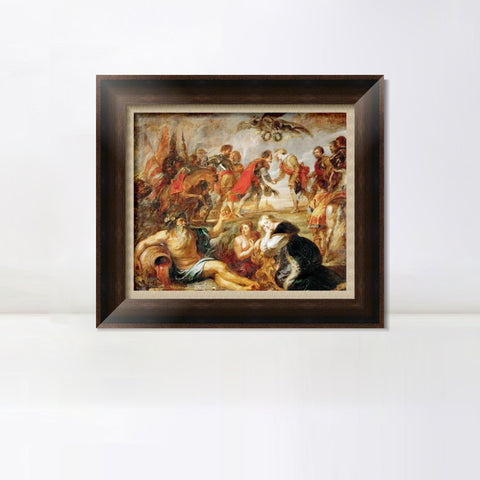 INVIN ART Framed Canvas Art Giclee Print Series#139 by Peter Paul Rubens Wall Art Living Room Home Office Decorations