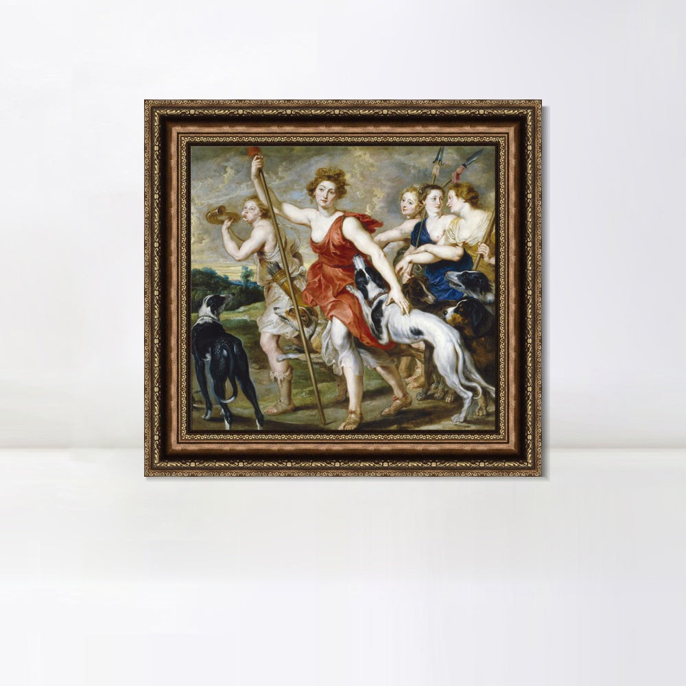 INVIN ART Framed Canvas Art Giclee Print Series#140 by Peter Paul Rubens Wall Art