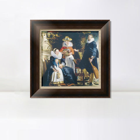 INVIN ART Framed Canvas Art Giclee Print Series#142 by Peter Paul Rubens Wall Art Living Room Home Office Decorations