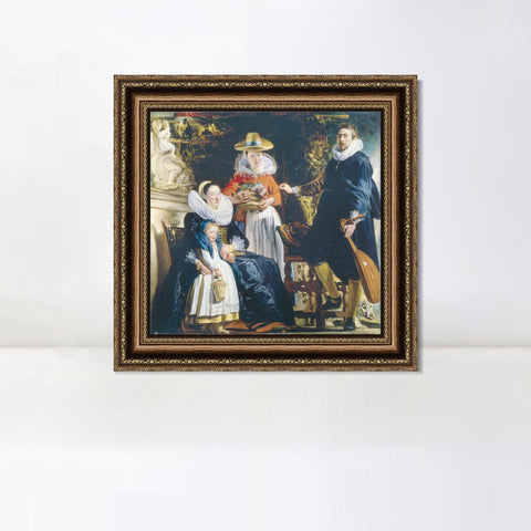 INVIN ART Framed Canvas Art Giclee Print Series#142 by Peter Paul Rubens Wall Art Living Room Home Office Decorations