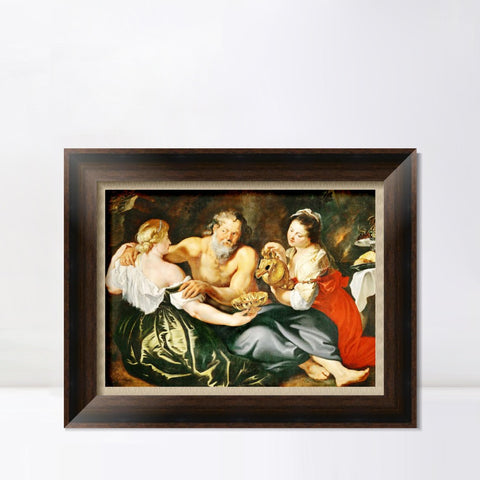 INVIN ART Framed Canvas Art Giclee Print Series#145 by Peter Paul Rubens Wall Art Living Room Home Office Decorations