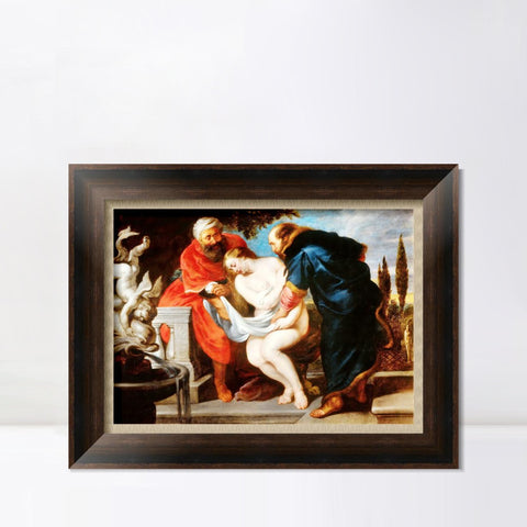 INVIN ART Framed Canvas Art Giclee Print Series#146 by Peter Paul Rubens Wall Art Living Room Home Office Decorations