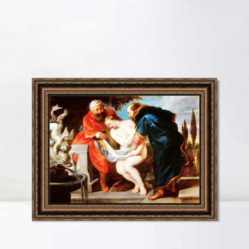 INVIN ART Framed Canvas Art Giclee Print Series#146 by Peter Paul Rubens Wall Art