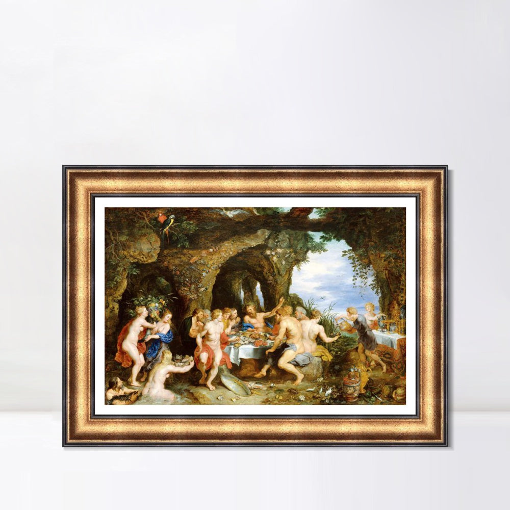 INVIN ART Framed Canvas Art Giclee Print Series#148 by Peter Paul Rubens Wall Art