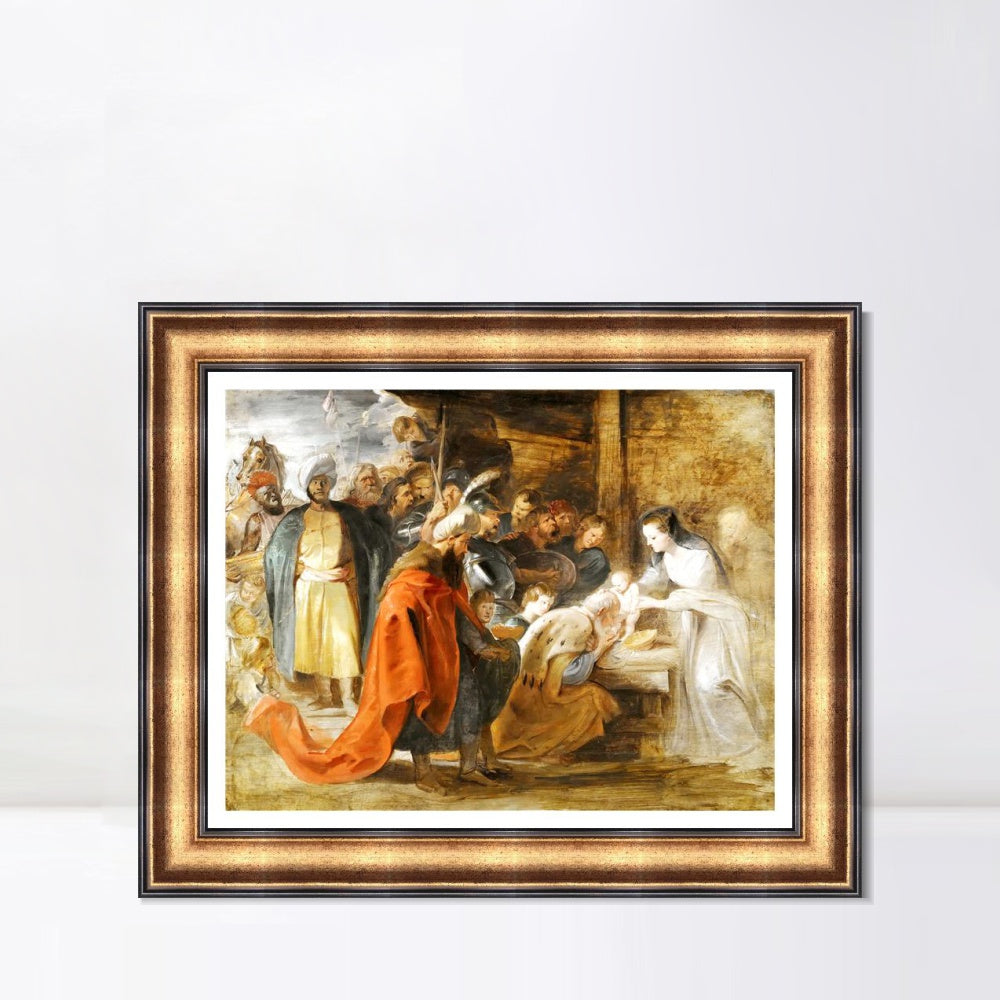 INVIN ART Framed Canvas Art Giclee Print Series#149 by Peter Paul Rubens Wall Art