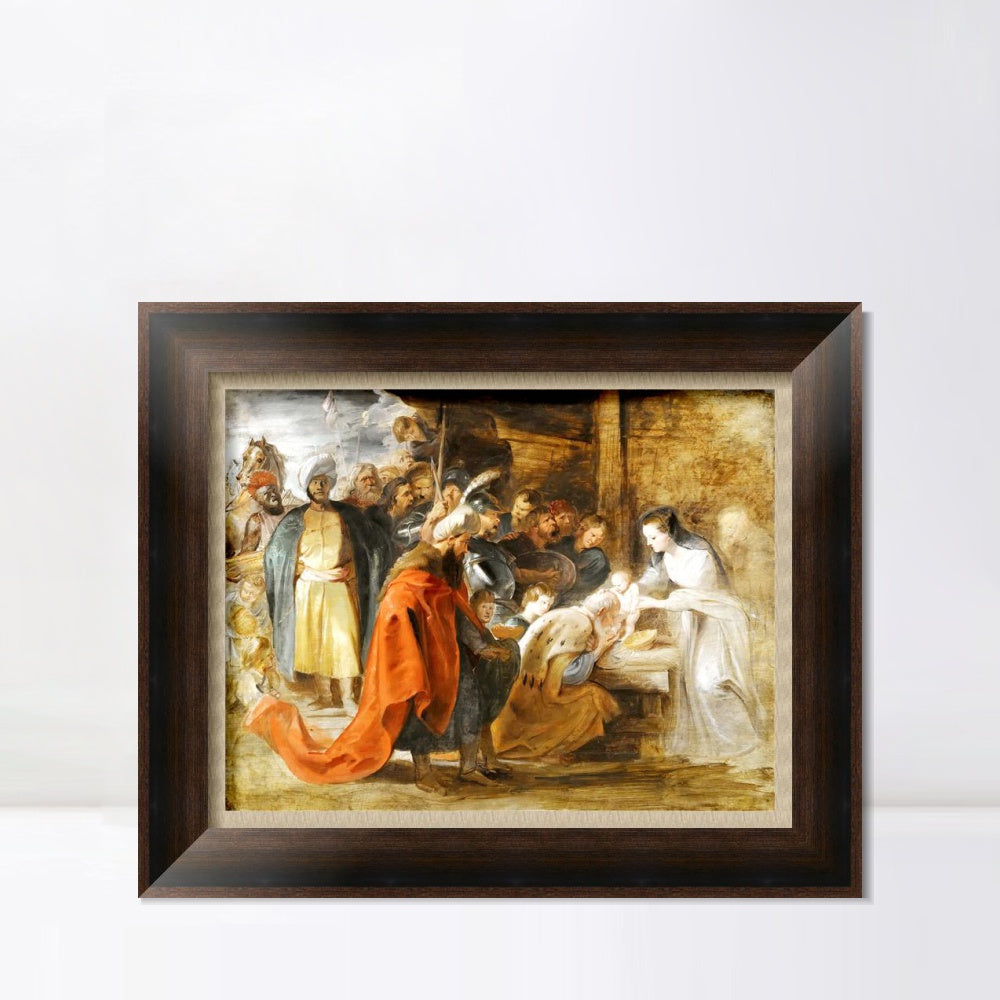 INVIN ART Framed Canvas Art Giclee Print Series#149 by Peter Paul Rubens Wall Art