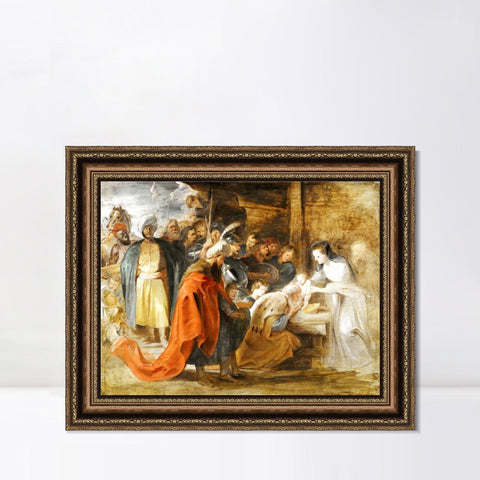 INVIN ART Framed Canvas Art Giclee Print Series#149 by Peter Paul Rubens Wall Art Living Room Home Office Decorations