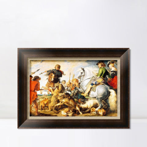 INVIN ART Framed Canvas Art Giclee Print Series#150 by Peter Paul Rubens Wall Art Living Room Home Office Decorations