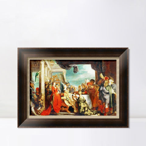 INVIN ART Framed Canvas Art Giclee Print Series#151 by Peter Paul Rubens Wall Art Living Room Home Office Decorations