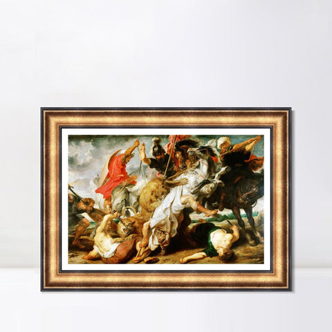 INVIN ART Framed Canvas Art Giclee Print Series#153 by Peter Paul Rubens Wall Art Living Room Home Office Decorations