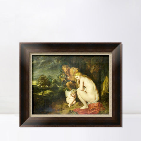INVIN ART Framed Canvas Art Giclee Print Series#155 by Peter Paul Rubens Wall Art Living Room Home Office Decorations
