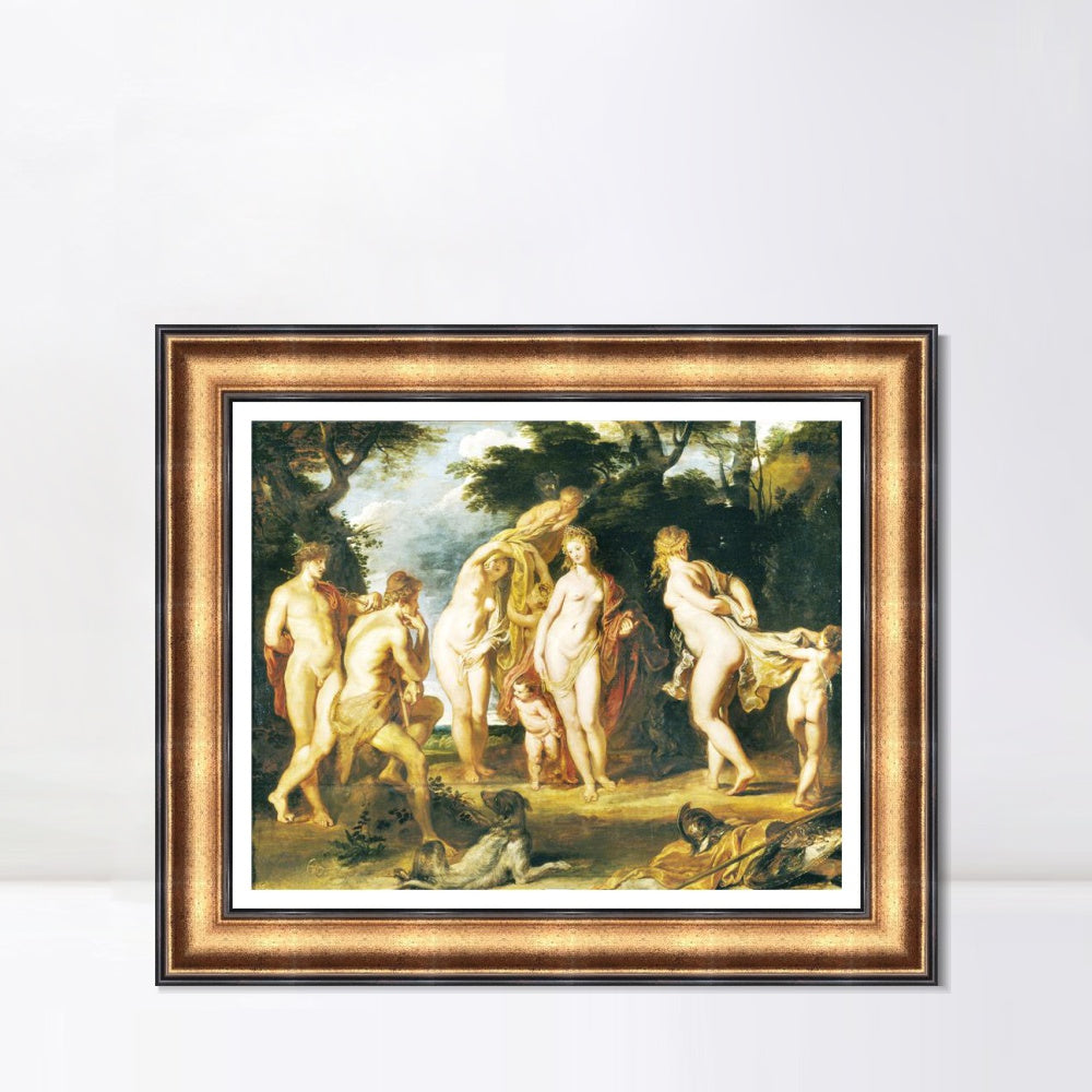 INVIN ART Framed Canvas Art Giclee Print Series#156 by Peter Paul Rubens Wall Art Living Room Home Office Decorations