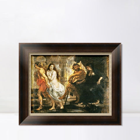 INVIN ART Framed Canvas Art Giclee Print Series#158 by Peter Paul Rubens Wall Art Living Room Home Office Decorations