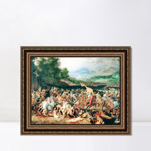 INVIN ART Framed Canvas Art Giclee Print Series#160 by Peter Paul Rubens Wall Art Living Room Home Office Decorations