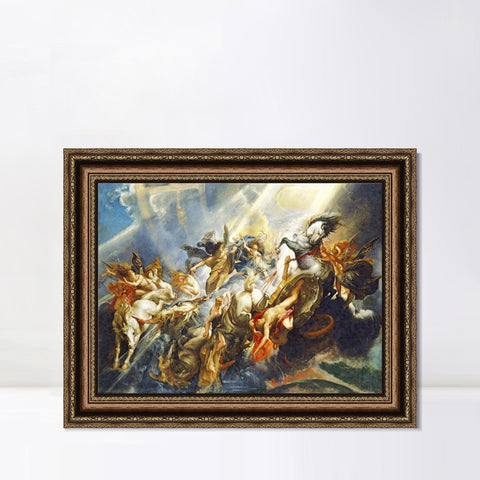 INVIN ART Framed Canvas Art Giclee Print Series#162 by Peter Paul Rubens Wall Art Living Room Home Office Decorations